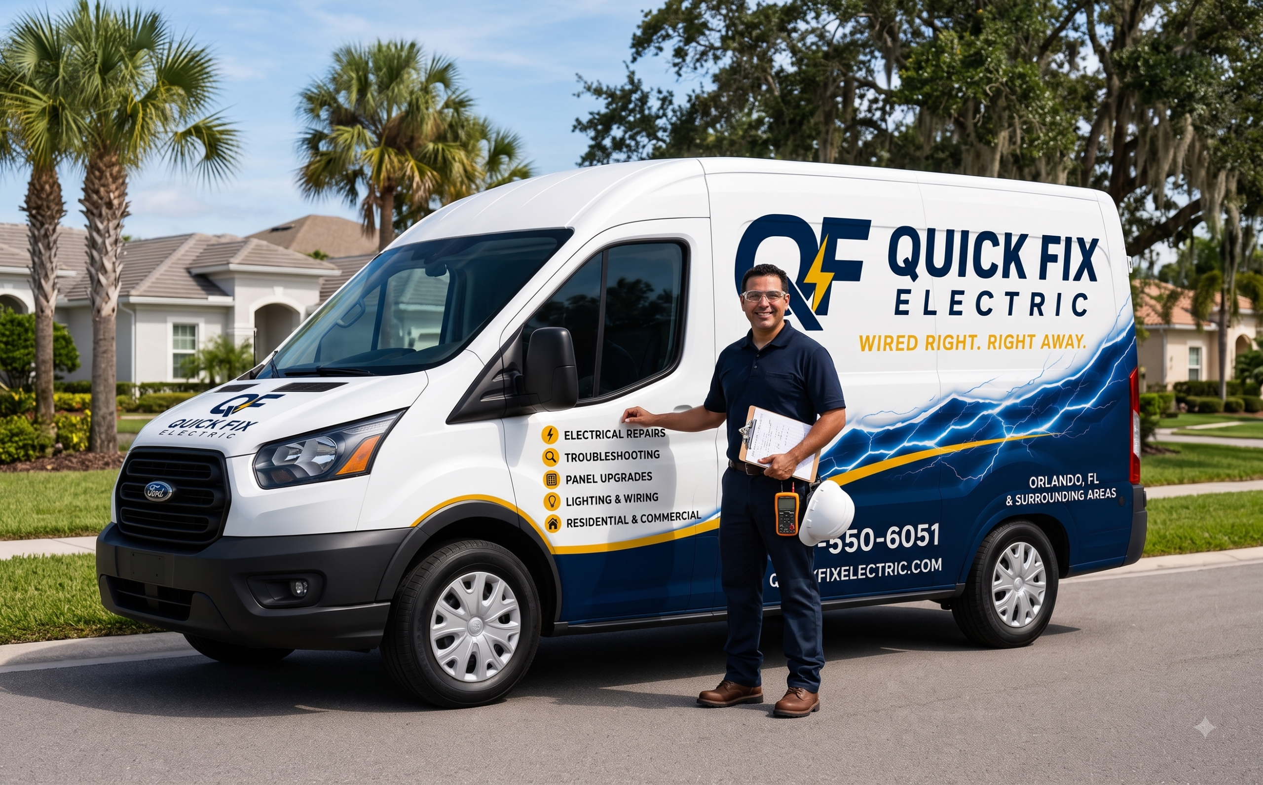 Quick Fix Electric service area coverage